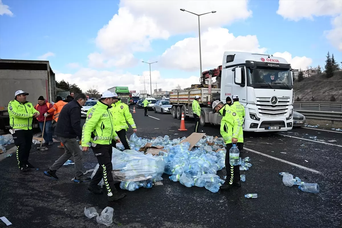 Ankara’da Zincirleme Trafik Kazası
