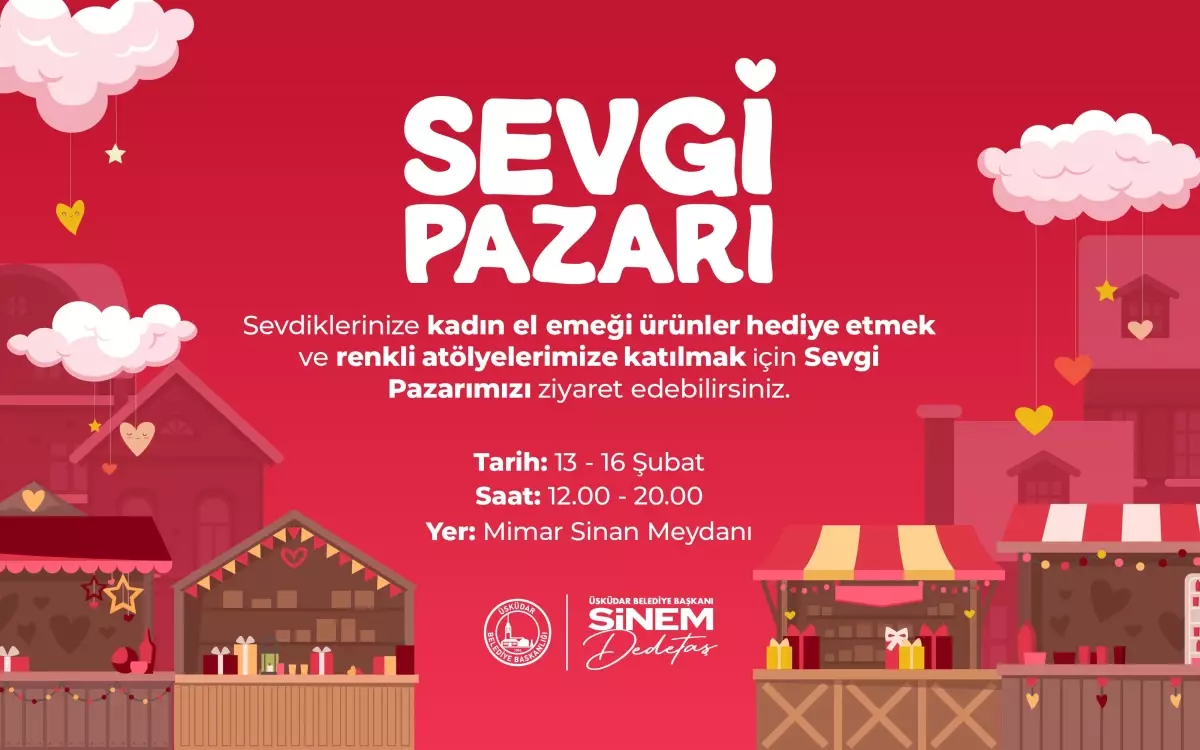 Üsküdar’da Sevgi Pazarı Etkinliği: El Emeği ve Sosyal Sorumluluk