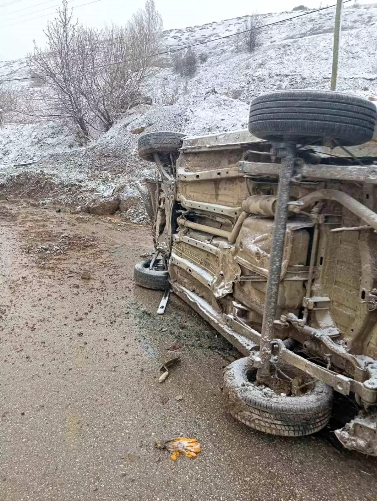 Yozgat’ta Trafik Kazası: 2 Yaralı